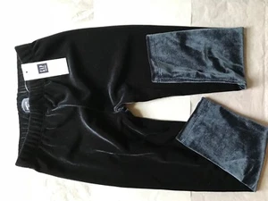 - Gap Kids Girl's Navy & Black Velvet Legging / Tight - Picture 1 of 10