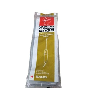 Hoover 16446 Vacuum Cleaner Bags Model 2900 (4 Bags) Vintage Genuine - Picture 1 of 4