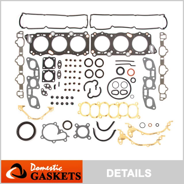 Fits 90-97 Nissan 300ZX Turbo Infiniti J30 3.0L Full Gasket Set VG30DE VG30DETT - Image 1 of 4