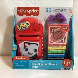 NEW Fisher-Price "Counting and Colors UNO" laugh & learn, Red, 30+ songs sounds - Picture 1 of 9