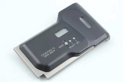 [ MINT ] Contax T2 Data Back Cover Panel Silver for T2 T2D D from JAPAN - Image 1 of 4