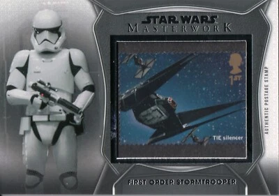 Star Wars Masterwork 2021, Stormtrooper Postage Stamp Card SC-ST - Image 1 of 2