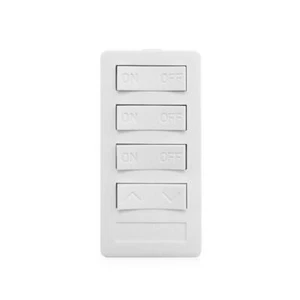 XP4D-W-NS NEUER STIL 4 TASTEN TASTATUR, 3 EIN/AUS, 3 SEQUENZIERTE CODES, 1 DIM-STEUERUNG, - Bild 1 von 1
