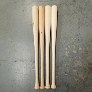 4-33” CRAFT QUALITY Wooden Blem Baseball Bats (Free Shipping!) - Picture 1 of 2