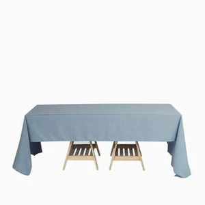 6 pcs 60x126 RECTANGLE POLYESTER TABLECLOTHS Wedding Party Reception WHOLESALE - Picture 1 of 208