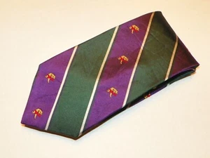 TOM JAMES [RAYAS/MULTICOLOR] Corbata para Hombre 100% Seda Hecha en EE. UU. - Imagen 1 de 3
