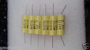 20pcs ELECTEL MKT72 1.5uF 250V HI END TUBE AMP CAPS FOR AUDIO ! - Picture 1 of 1
