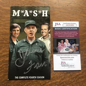 Jamie Farr Signed Autographed VHS Cover MASH JSA - Picture 1 of 4