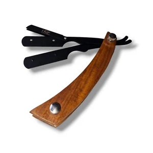 Holz Griff Profi Manuelle Rasiermesser Shaving Razor - Bild 1 von 3