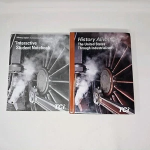 History Alive! The United States Through Industrialism Book Includes Notebook - Imagen 1 de 8