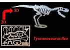 Zusammenbaubarer T-Rex (T-Rex-Kit-Karte)