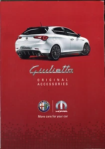 Alfa Romeo Giulietta ACCESORIOS UK mercado folleto de ventas - Imagen 1 de 1