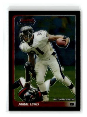 2003-Bowman Chrome -#53-Jamal Lewis -Baltimore Ravens - Image 1 of 2