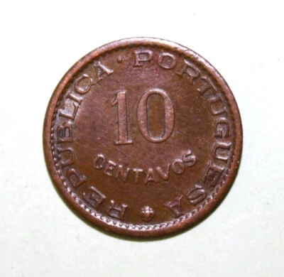 S7 - Portugal - Portuguese India 10 Centavos 1958 Almost Unc. Coin - Tiny Towers - Image 1 of 2