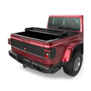 Soft Tri Fold Truck Bed Tonneau Cover Compatible for 2020-2025 Jeep Gladiator... - Picture 1 of 7