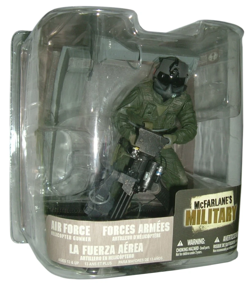 McFarlane Air Force Helicopter Gunner Action Figure