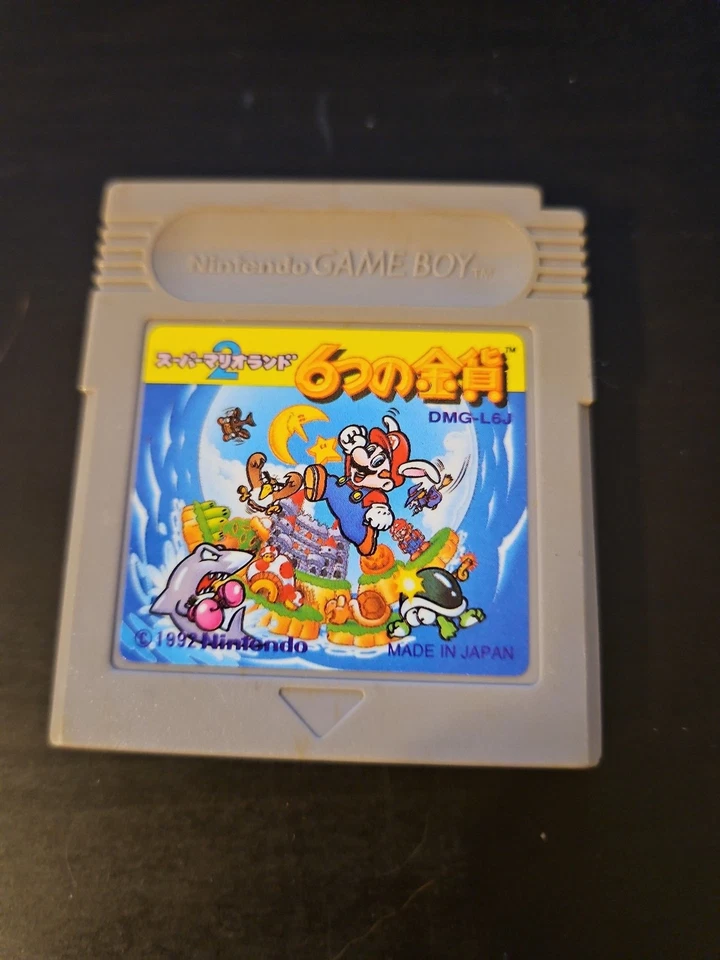 Gameboy Super Mario Land 2 6 Monedas de Oro Nintendo Japonesas Probadas Foto 1 de 2