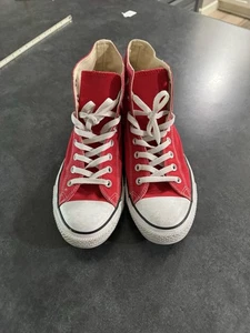 Größe 9,5 Herren 11,5 Damen Converse Chuck Taylor All Star High rot " - Bild 1 von 7