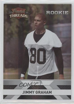 2010 Panini Threads Silver Century Proof /250 Jimmy Graham #245 Rookie RC - Image 1 of 2