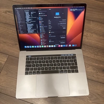 Apple Macbook Pro 15” inch Retina i7 Radeon 555X 32GB 1TB SSD Hurry! - Image 1 of 4