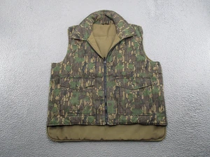 Vintage 90s Winchester Mens Camo Trebark Vest Conceal Reversible Size L Hunting - Picture 1 of 13
