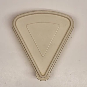 Rubbermaid Pie Slice Container with Almond Lid - Picture 1 of 6