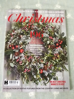 New COUNTRY LIVING MAGAZINE CHRISTMAS SPECIAL 2022 Sarah Raven/ Sarah Moore - Image 1 of 4