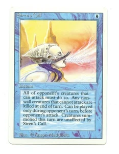 1994 Magic: The Gathering MTG Karte - Revised 3rd Edition - Siren's Call - Bild 1 von 2