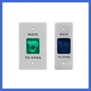 Infrared Self Reset Door Switch/Touch Free Access Control/ Door Opening Button - Picture 1 of 15