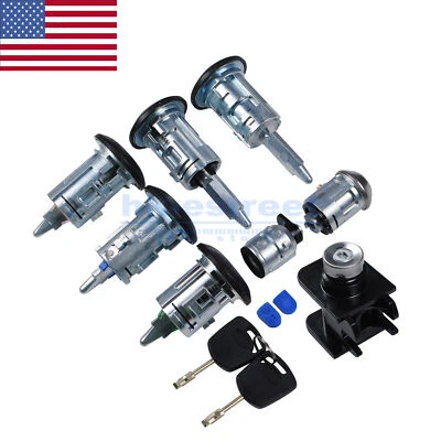 8X Complete Lock Set for 2002-2013 Ford Transit Connect 2T1AV22050AD 4425134 US - Image 1 of 4