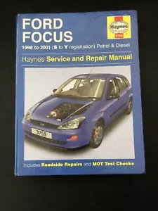 Ford Focus 1998-2001 (S to Y Reg) Petrol & Diesel HAMaynes Manual Free Postage! - Picture 1 of 3