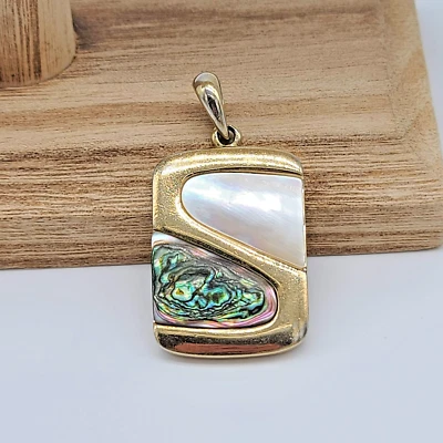 Colgante Lia Sophia MUNDO DEL AGUA Oro, Madreperla y Abulón Foto 1 de 4