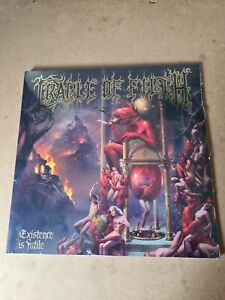 Cradle of Filth Existence Is Futile Gatefold Double Black  Vinyl new and sealed 