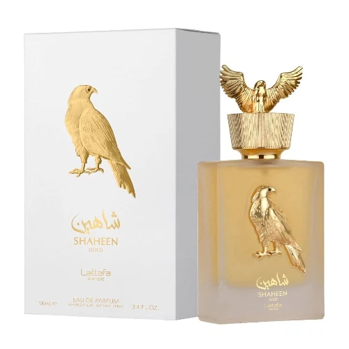 Shaheen Gold by Lattafa 100 ML / 3.4 FL.OZ. Eau De Parfum Natural Spray Unisex