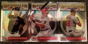 2020 Topps Finest Flashbacks Washington Nationals Lot Corbin Strasburg Turner - Picture 1 of 2