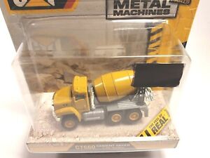 CAT CATERPILLAR CT Cement Mixer METAL MACHINES 1:92 SCALE 2015 TOY STATE