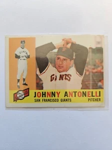 1960 TOPPS JOHNNY ANTONELLI #80A EX/MT COMBINED SHIPPING - Bild 1 von 2