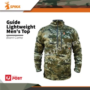 Spika Men's Guide Antimicrobial Lightweight Hunting Outdoor Top Biarri Camo - Picture 1 of 2