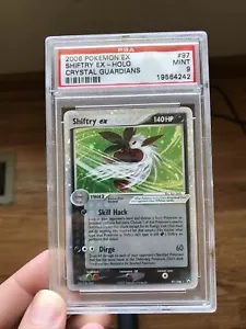 Shiftry EX #97 Crystal Guardians PSA 9 Mint Rare Vintage Holo Pokemon Card - Picture 1 of 7