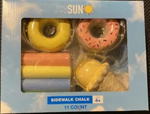 Gehwegkreide in verschiedenen Farben 11 Stück Donuts Eisform - Bild 1 von 3