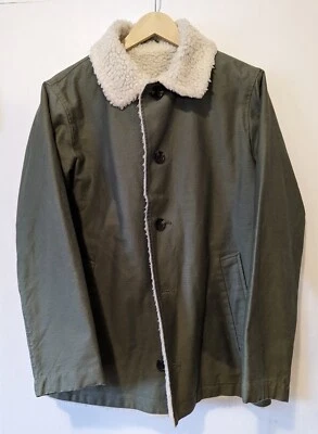 SOPHNET. - UNIFORM EXPERIMENT - Boa faux shearling jacket - Sz 1 - Image 1 of 4