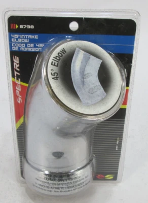 Spectre Performance - 8738 - 45 Degree Intake Elbow - Lot of 2 Foto 1 de 3