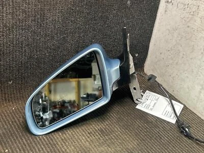Fits 2002-2008 Audi A4, Blue Left Door Mirror Assembly, OEM:8E1858531AA01C Foto 1 de 4