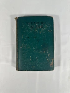 1924 Treasure Island Illustrated 230 Page Book Classic Hardcover - Imagen 1 de 6