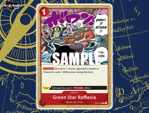 OP01-028 - Green Star Rafflesia | ONE PIECE Card Game - Picture 1 of 2
