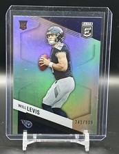 2023 Donruss Elite WILL LEVIS Rookie Card /999 Tennessee Titans RC
