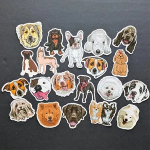 Dog Stickers, Pet Stickers, Dog Lover Stickers - Picture 1 of 1