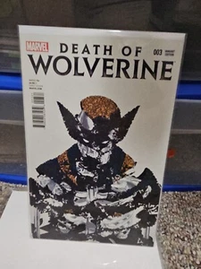 DEATH OF WOLVERINE #3 VARIANT 1:50 RARE ORLANDO SANTIAGO 2014 X-men - Picture 1 of 2