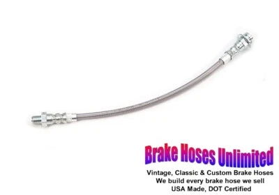 MANGUERA DE FRENO TRASERA INOXIDABLE Dodge Coronet 1965 Foto 1 de 2