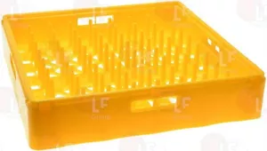 GELBER KORB 500X500X100 MM für 18 FLACHE TELLER - Bild 1 von 1
